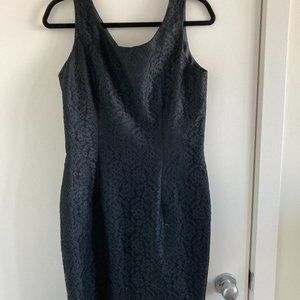 Vintage Black Lace Dress
